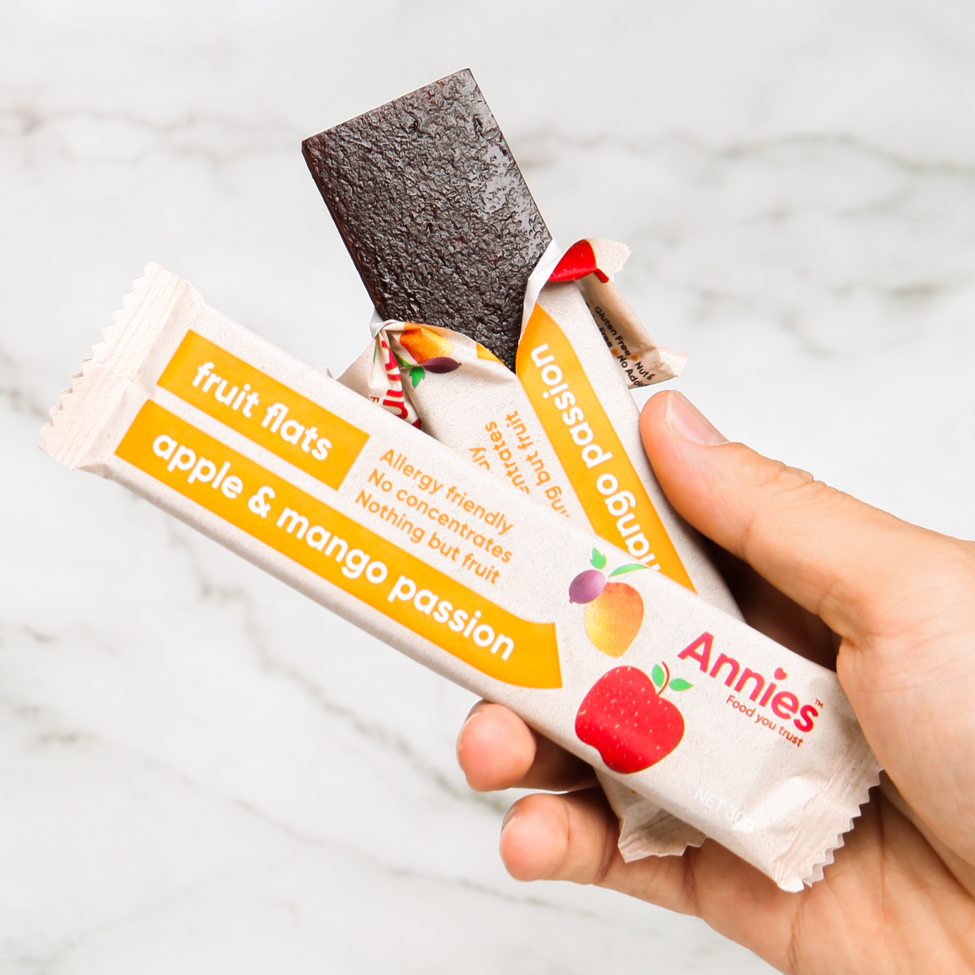 Apple & Mango Passion 100% Fruit Flats 30g - Annies